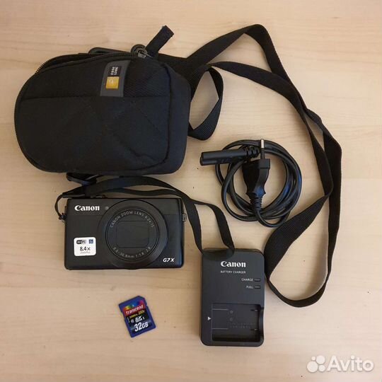 Компактный фотоаппарат Canon Powershot G7X
