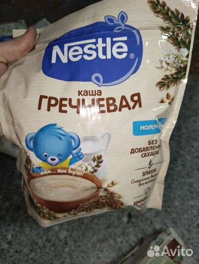 Молочные каши нестле