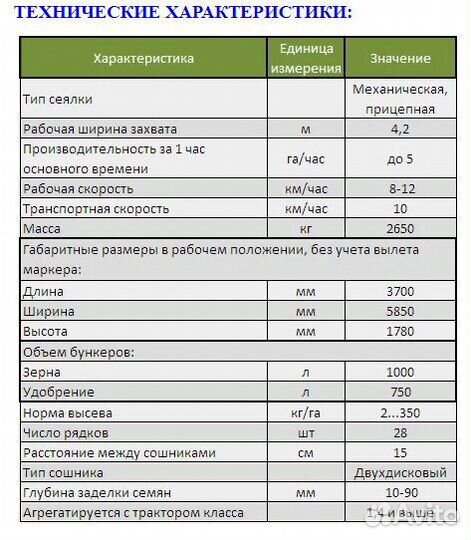 Сеялка Техника-Сервис ЗС-4.2, 2022