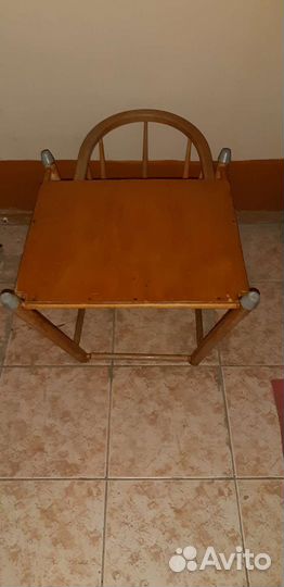 Стульчик для кормления деревянный трансформер