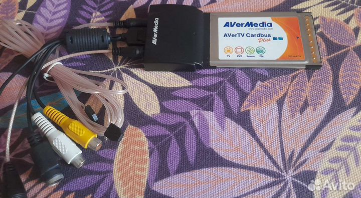 TV fmтюнер avertv CardBus Plus(E501R) для ноутбука