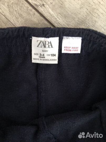 Брюки детские Zara 104 для девочки