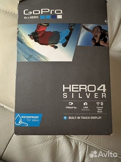 Экшн камера GoPro Hero 4 silver