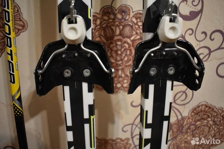 Лыжи беговые active с палками