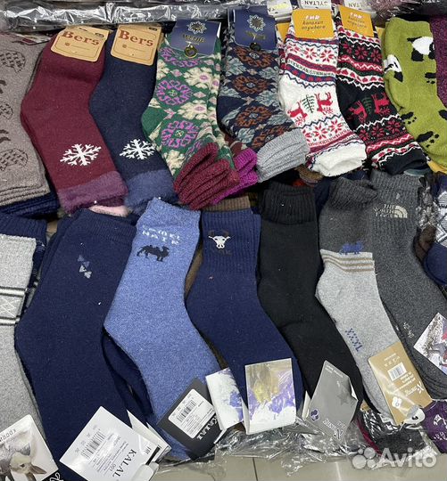 Носки теплые упаковка