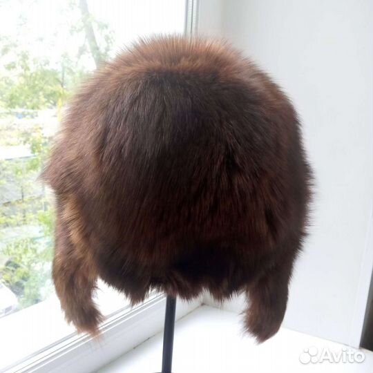 Шапка для девочки меховая