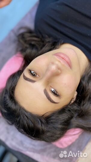 Наращивание ресниц, перманент, ламинирование