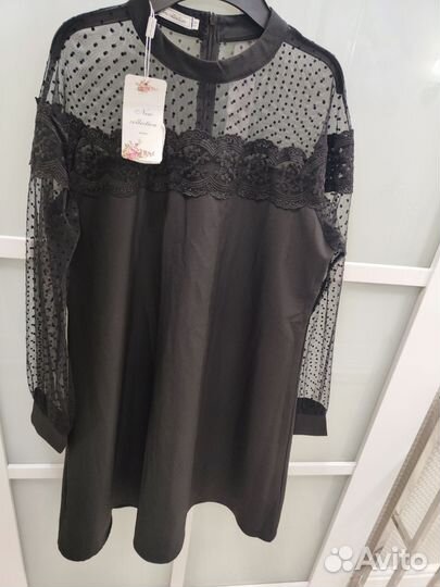 Вечернее платье короткое размер 46