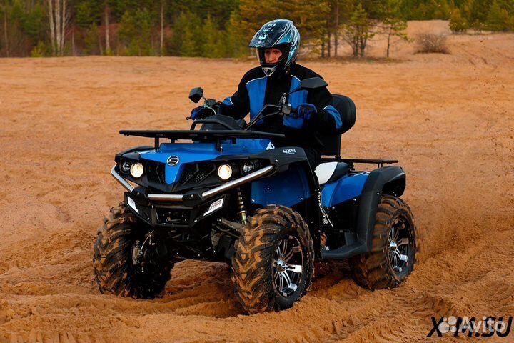 Квадроцикл cfmoto(кфмото) cforce 500HO(синий)