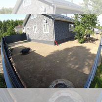 Вспашка земли Выравнивание участков газон под ключ, Апрелевка