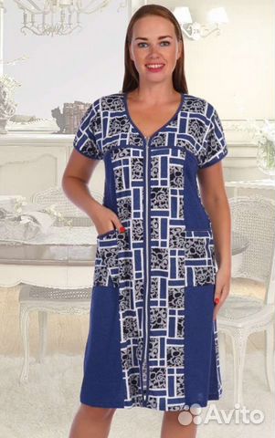 Халат большого размера