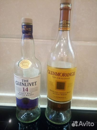 Бутылки от виски