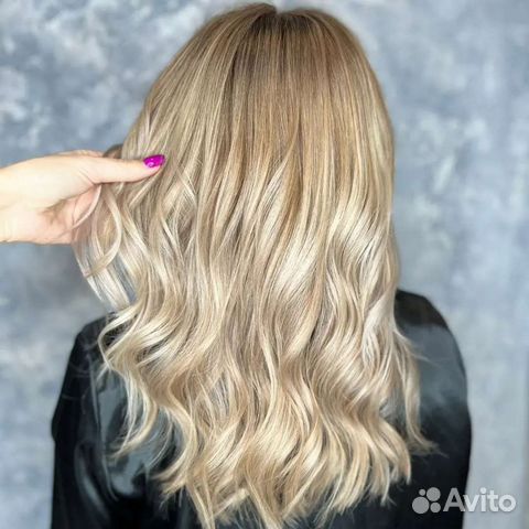 Сложное окрашивание волос+стрижка