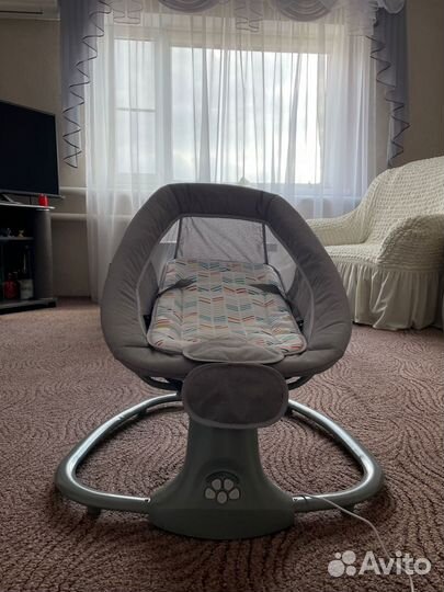 Детская электрокачель шезлонг