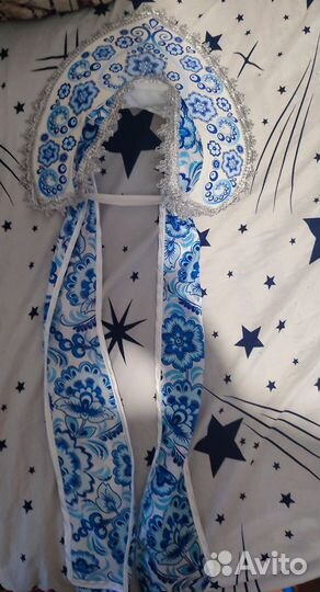 Костюм на новый год. Снегурочка.размер 110-56