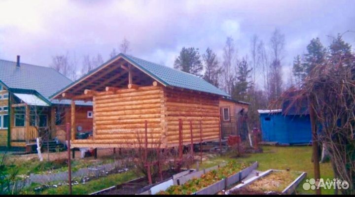 Сруб бани 6х4+2 с доставкой