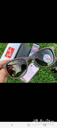 Очки ray ban wayfarer polarized