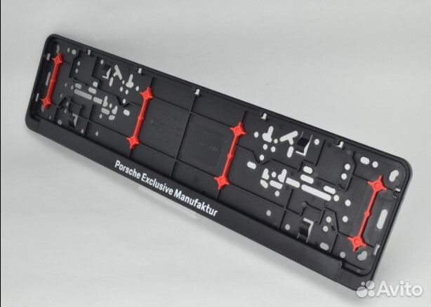 Рамка номера Porsche Exclusive Manufaktur Оригинал