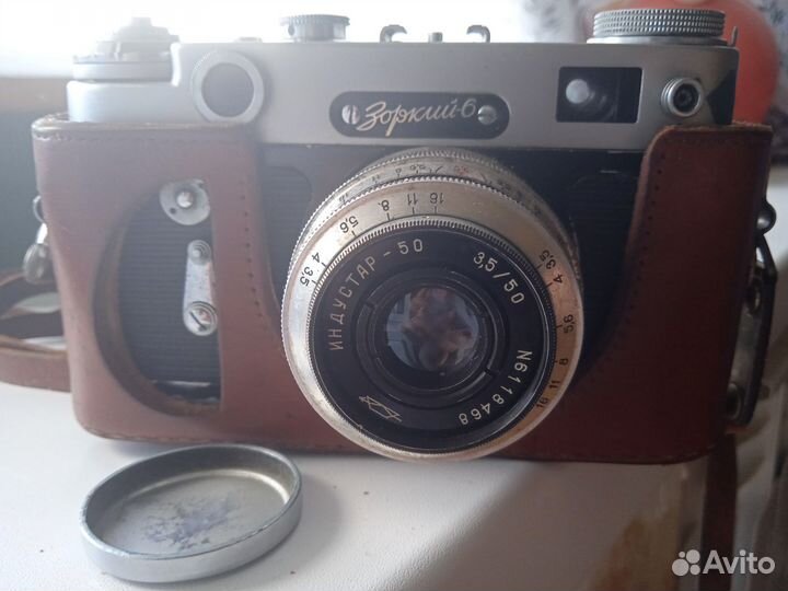 Пленочный фотоаппарат Зоркий-6
