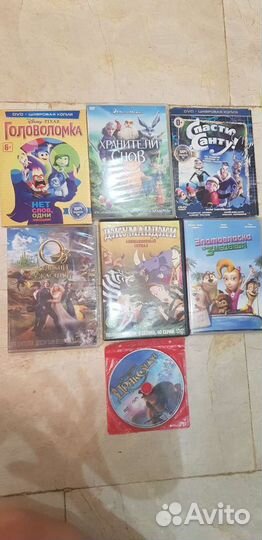 Двд диски мультики