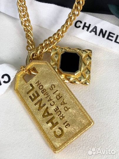 Chanel Золотое Колье