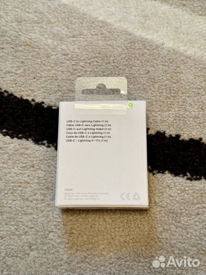 Кабель быстрой зарядки для Айфона Lightning USB-C