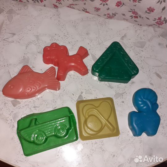 Игрушки, формочки СССР