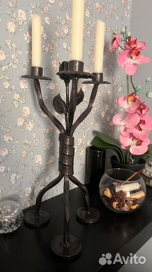 Кованые канделябры ручной работы