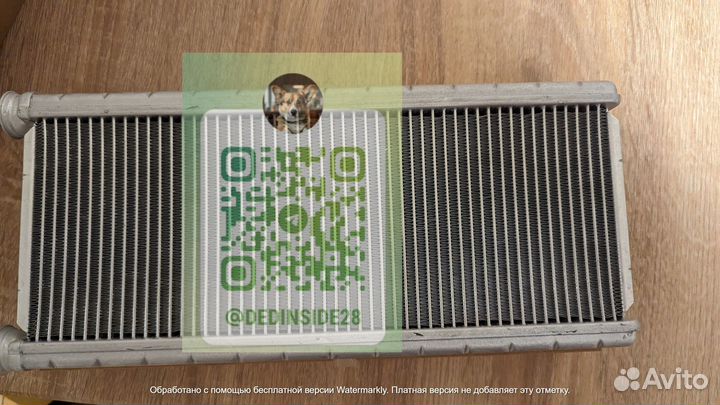 Радиатор печки Nissens 9821299980