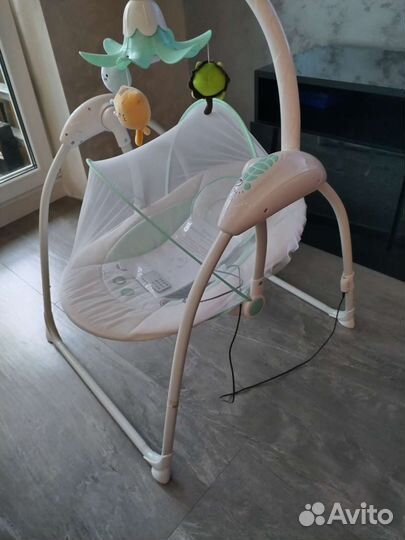 Детские электрокачели Capella