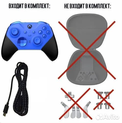 Геймпад Xbox Elite Controller series 2 Core синий