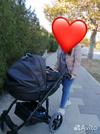 Коляска 3 в 1 peppi zoom
