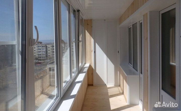 Остекление балконов и лоджий