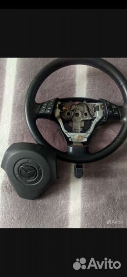 Руль кожаный Mazda 3bk Mazda 5cr