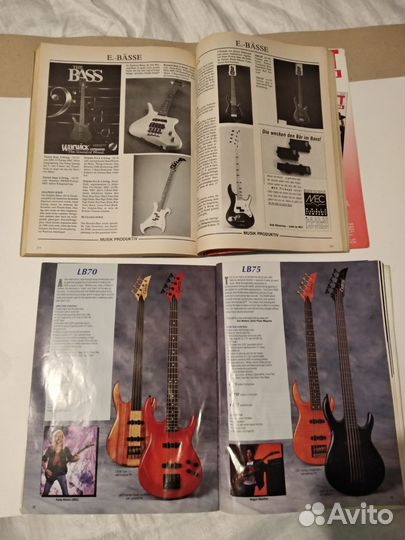 Каталог музыкальные инструменты 1990-х