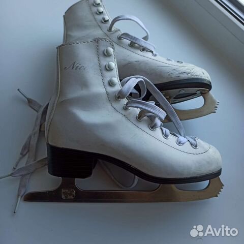 Коньки фигурные 34размер 22см