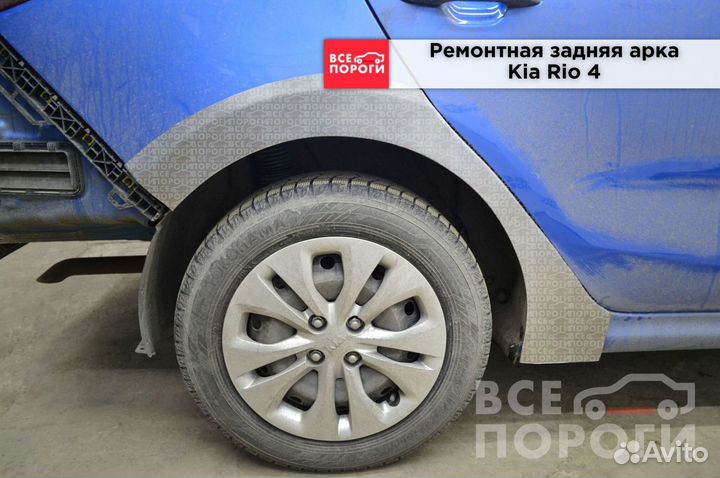 Арки на Kia Rio 4