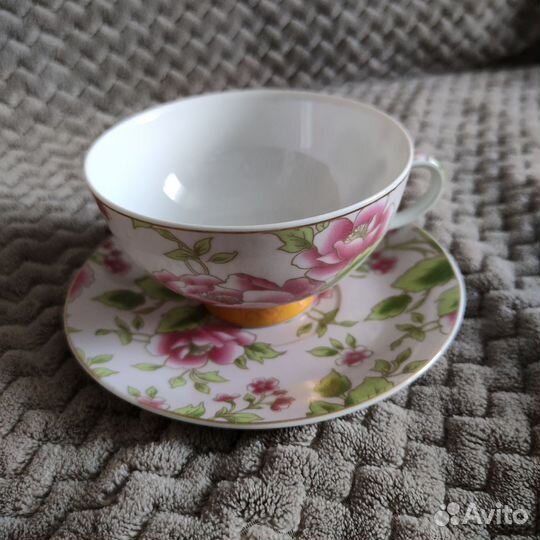 Чайная пара (чашка с блюдцем)