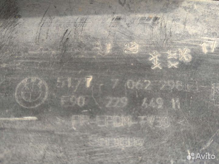 Накладка порога bmw e6 e63 e65 левая