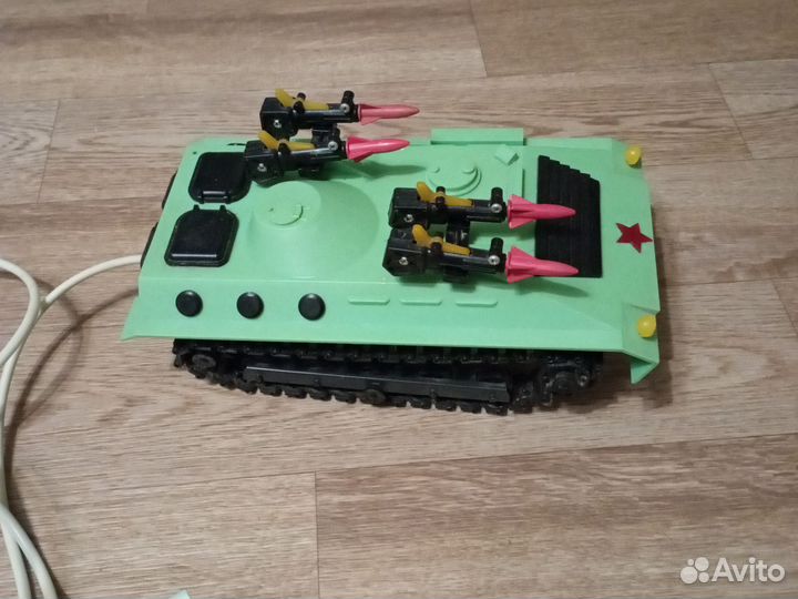 Игрушка танк СССР, ракетовоз, Белзан