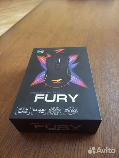 Беспроводная игровая мышь ZET gaming fury