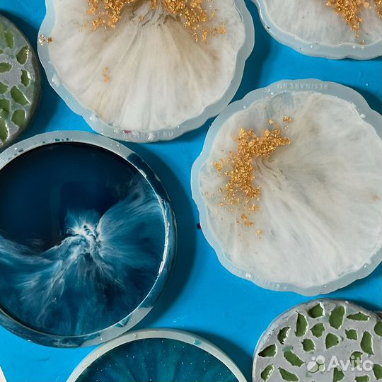 Мастер-класс. Абстракция из эпоксидной смолы