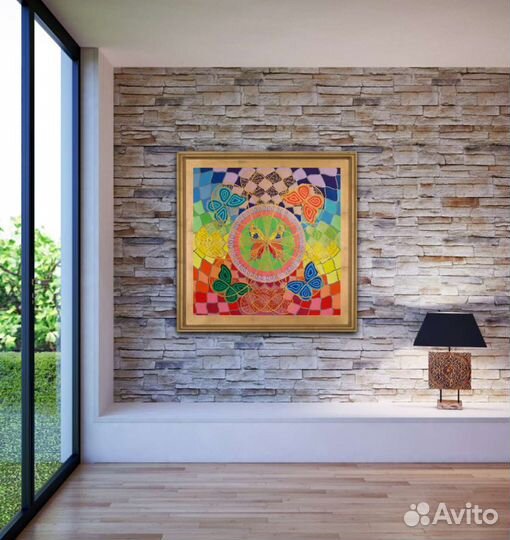 Картина на холсте, 80*80 см. 