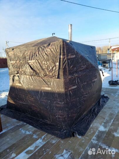 Палатка куб 4 Зима Лето 4х местная 215*215