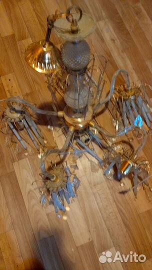 Люстра потолочная подвесная бу