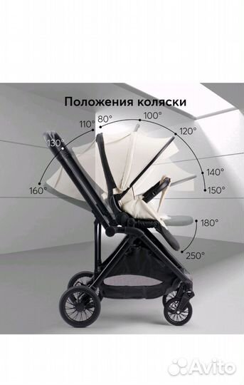 Коляска прогулочная Happy Baby Avery Новая