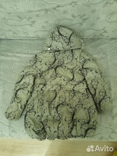 Полупальто зимнее пуховое 6-8 лет