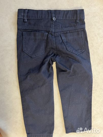 Рубашка, синие брюки