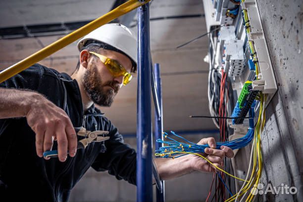 Электромонтаж под ключ. Услуги электрика. Электрик