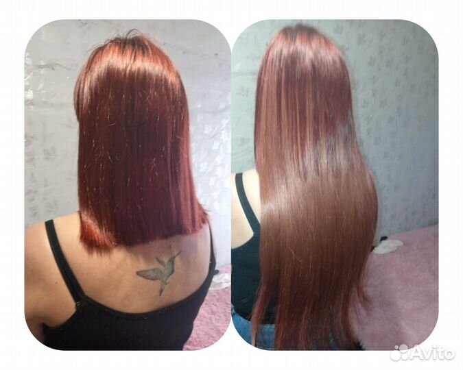 Наращивание волос